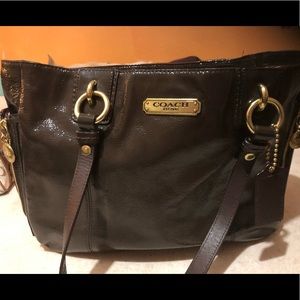 Chocolate brown Coach